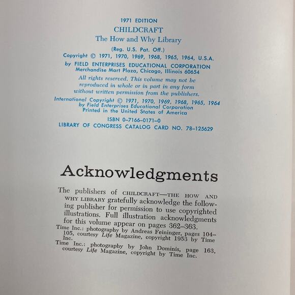 Vintage Childcraft Life Around Us How And Why Library Children's Encyclopedia - Picture 5 of 12